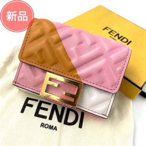 fendi マイクロ フラット バゲット|バゲット マイクロ 三つ折り財布 .